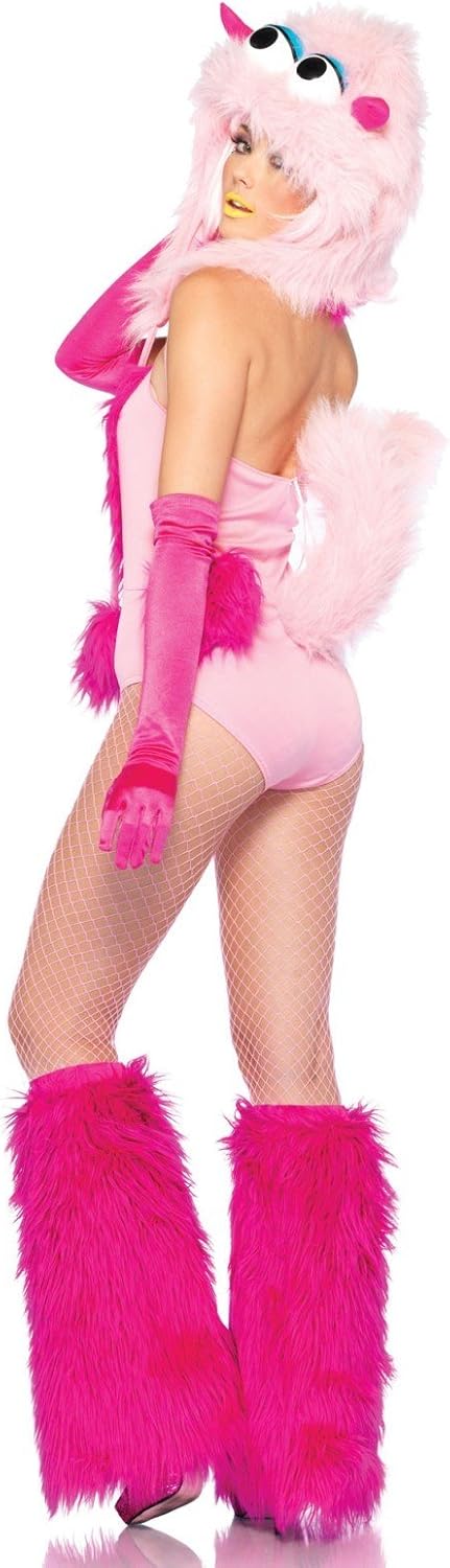 Pink Monster Costume – 2000s Cute Creature