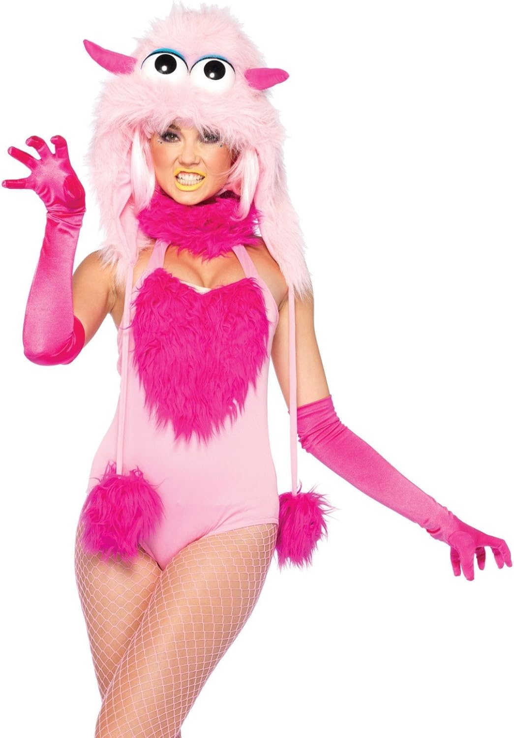 Pink Monster Costume – 2000s Cute Creature