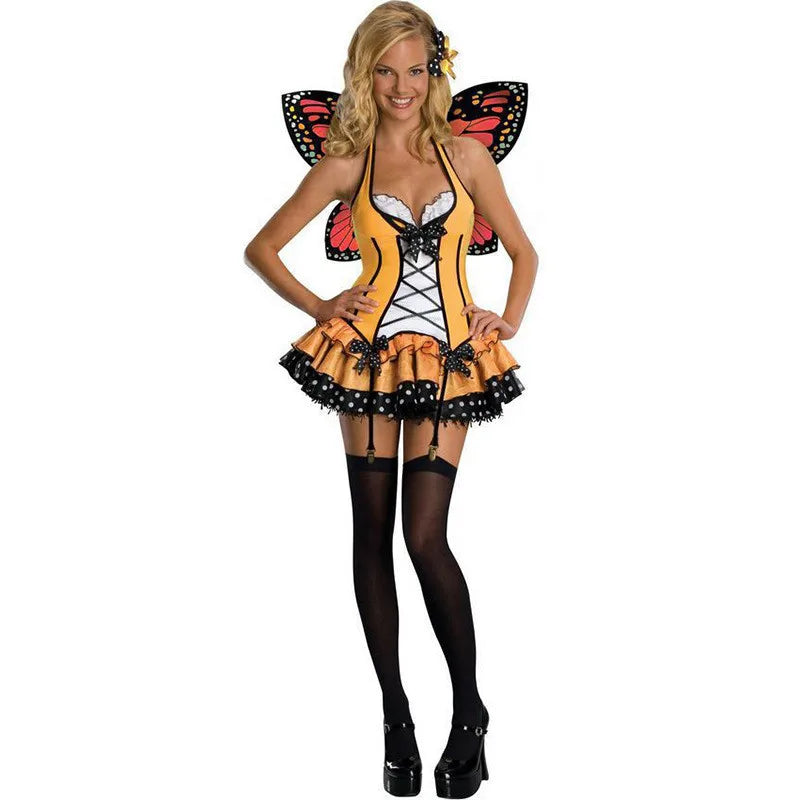 Insect Butterfly Cosplay Costume Y2K Butterfly Queen